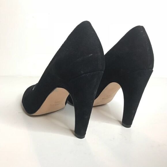 Plenty Sz 37.5 Black Leather Heels - Picture 6 of 8